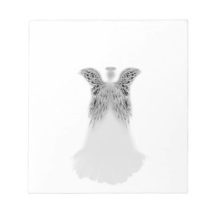 Angel Wings and Light Notepad