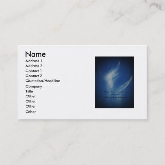 Angel Wings Business Card