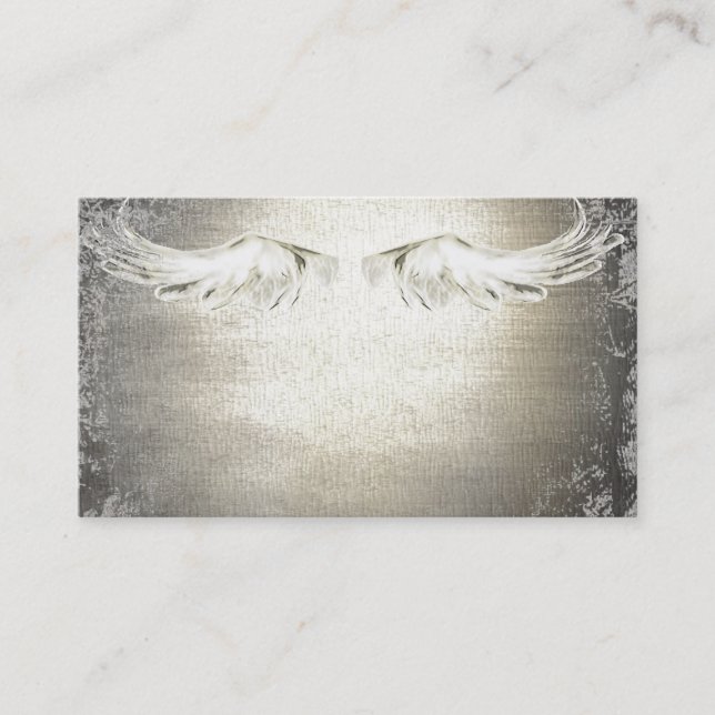 Angel Wings Business Cards (Front)