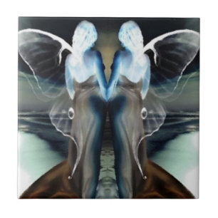 Angel Wings Ceramic Tile