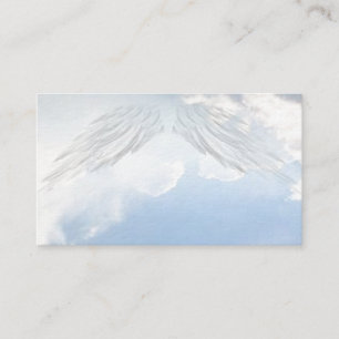 Angel Wings Christian Spiritual Business Cards
