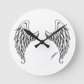 Angel Wings Clock