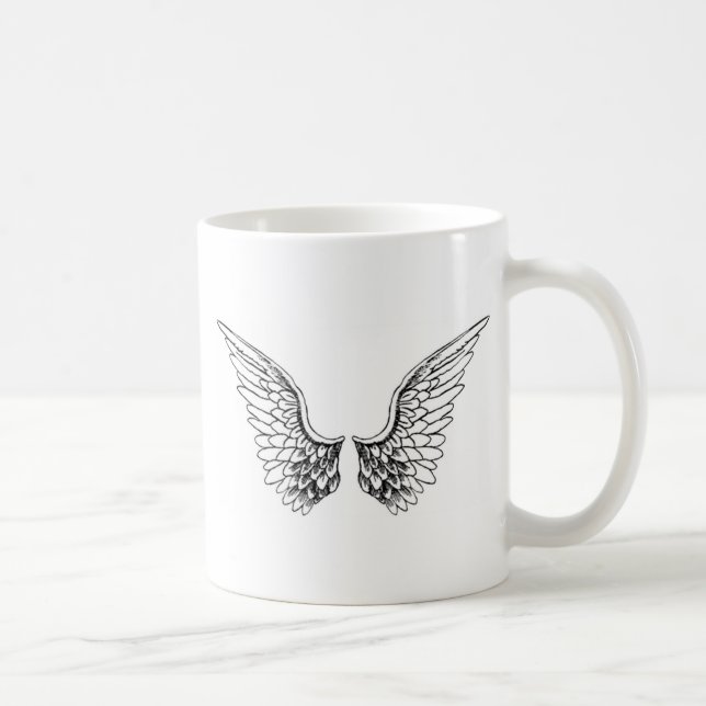 Angel Wings Coffee Mug (Right)