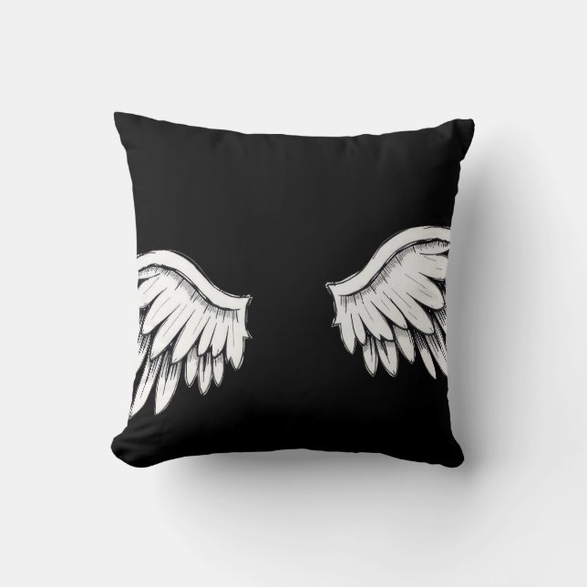 angel wings cushion (Front)