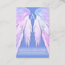 Angel Wings Dreamy Pink Soft Blue
