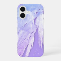 ANGEL WINGS Fairy Purple Monogram