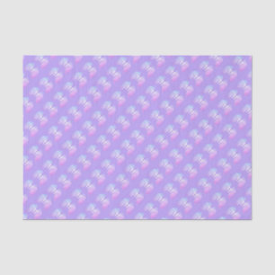 ANGEL WINGS Fairy Purple Pattern Tissue Paper