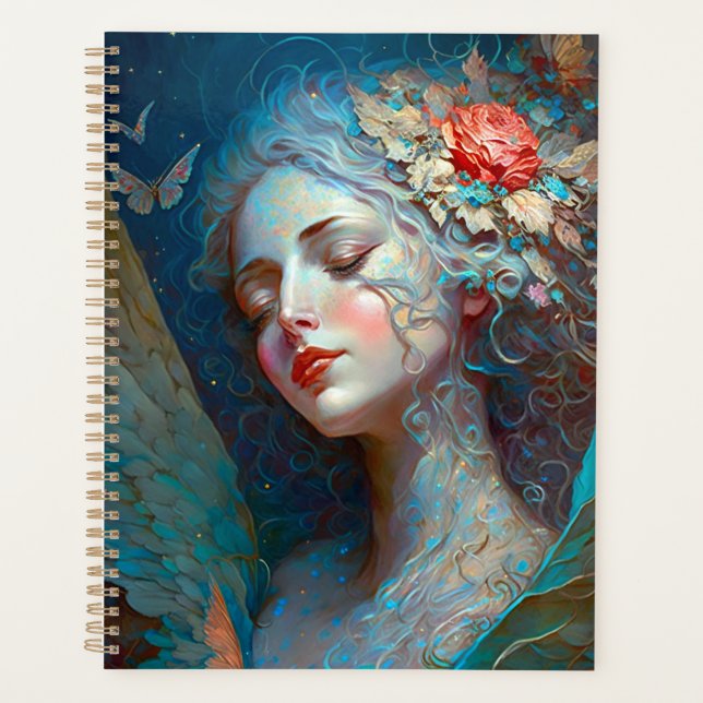 Angel Wings Fantasy Art Planner (Front)