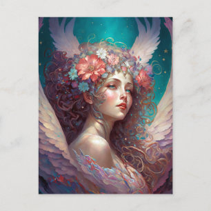 Angel Wings Fantasy Art Postcard