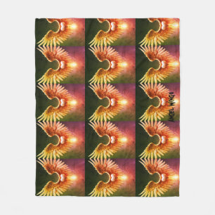Angel Wings  Fleece Blanket