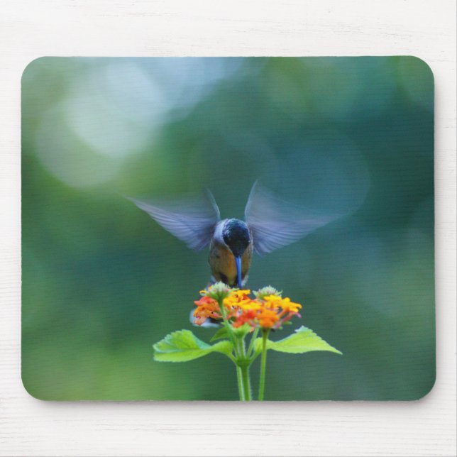 Angel Wings Humming Mouse Pad (Front)
