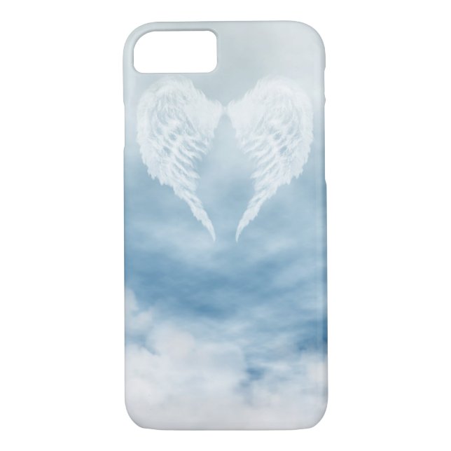 Angel Wings in Cloudy Blue Sky Case-Mate iPhone Case (Back)