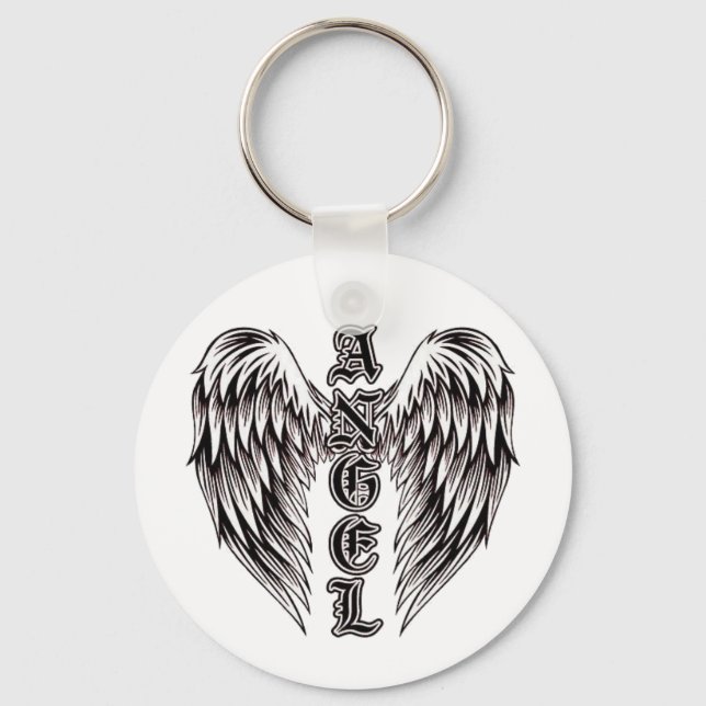 Angel Wings Key Ring (Front)