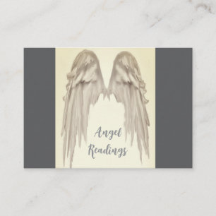 Angel Wings Light, Spiritual, Reiki, business card