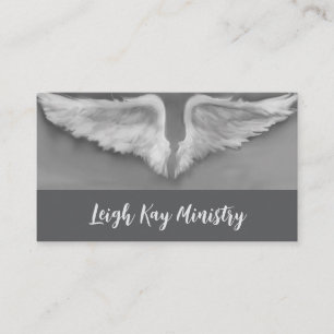 Angel Wings lightworker spiritual business cards