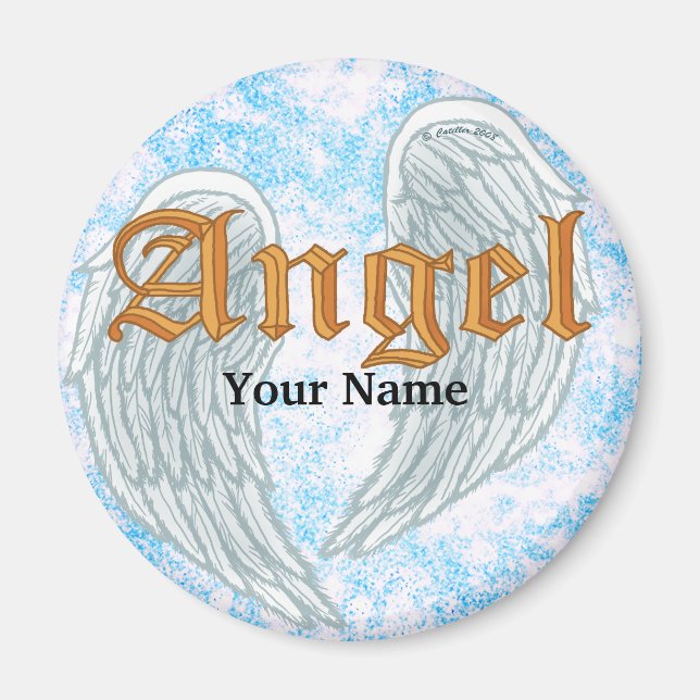  Angel Wings  magnet  (Front)