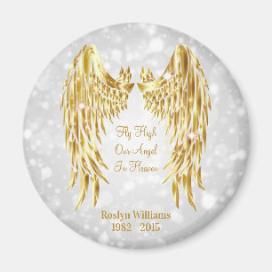 Angel Wings Memorial Loss of Loved One Magnet