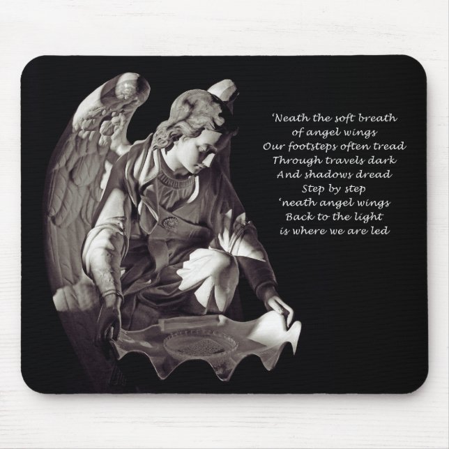 Angel Wings Mousepad (Front)