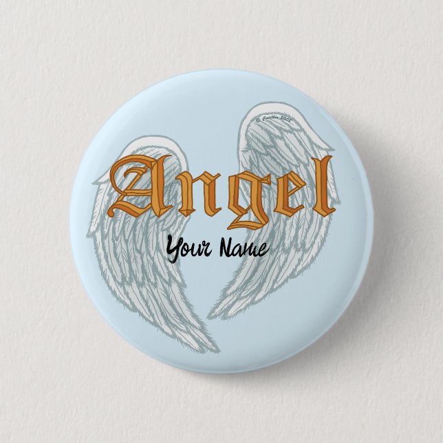 Angel Wings Pin (Front)