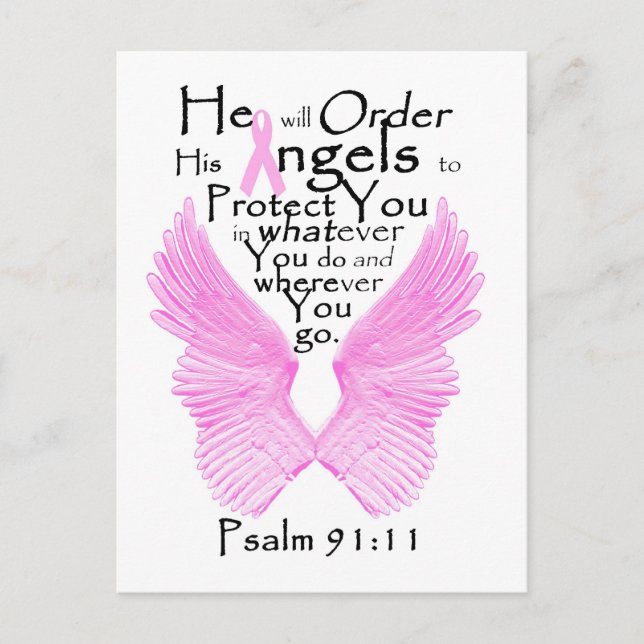 Angel Wings Postcard (Front)