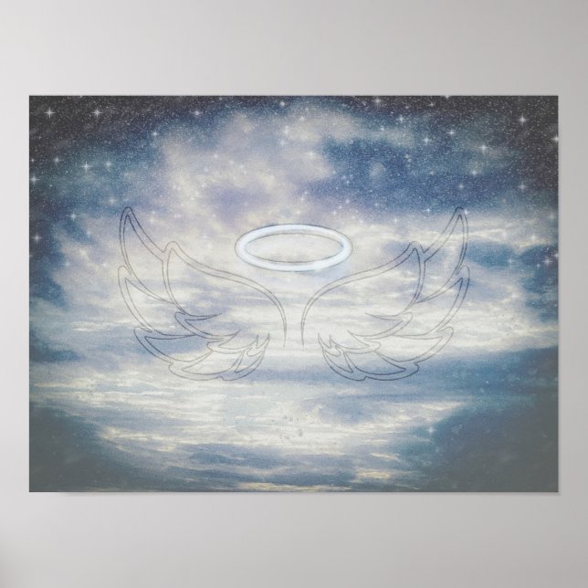 angel wings poster  (Front)