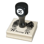 Angel Wings Rubber Stamp