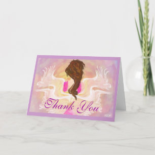 Angel Wings Thank You Card