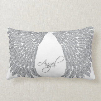 Angel Wings Throw Pillow