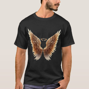 Angel Wings with Halo T-Shirt