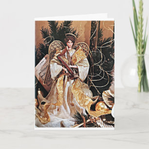 "ANGEL WISHES THIS CHRISTMAS SEASON" CARD