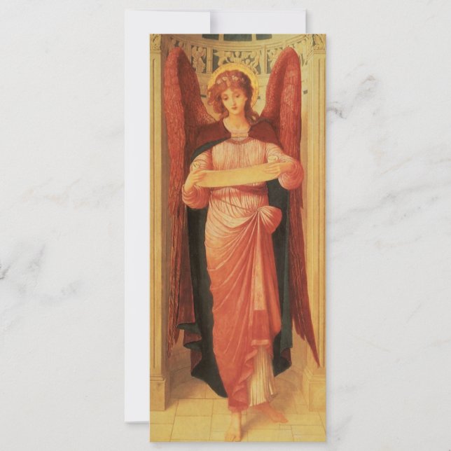 Angel with a Scroll by John Melhuish Strudwick (Front)