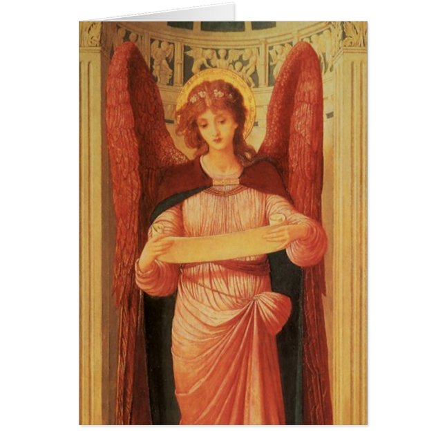 Angel with a Scroll by John Melhuish Strudwick (Front)