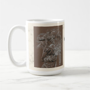 Angel with Cross Coffee Mug