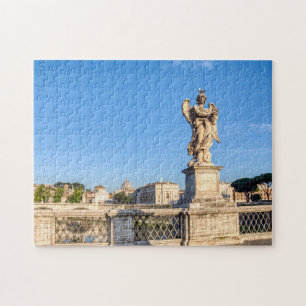 Angel with Crown of Thorns - Sant'Angelo, Rome Jigsaw Puzzle