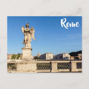 Angel with Crown of Thorns - Sant'Angelo, Rome Postcard