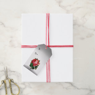 ANGEL WITH ROSES AND ARCHANGEL GABRIEL GIFT TAGS