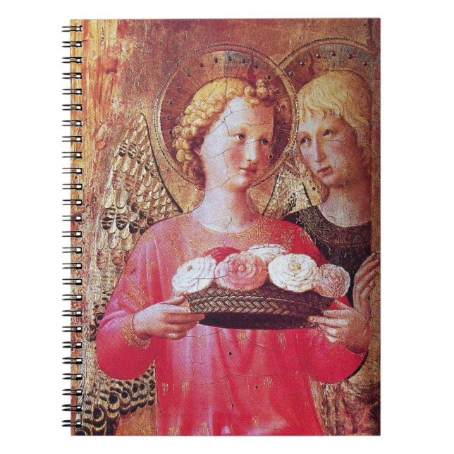 ANGEL WITH ROSES NOTEBOOK (Front)