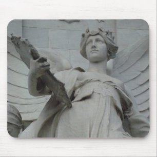 Angel with tablet mouse pad