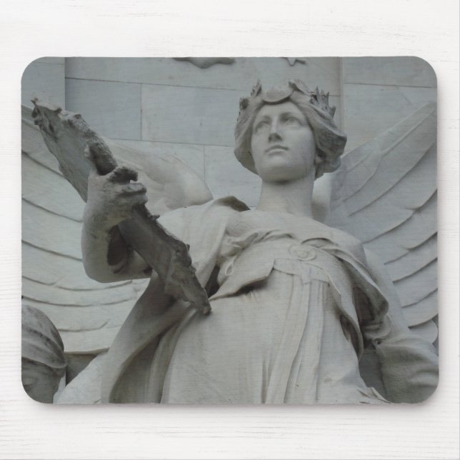 Angel with tablet mouse pad (Front)