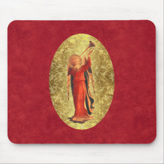 Angel with Trumpet Mouse Pad