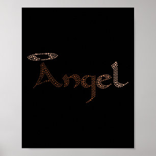 Angel Women Black History Month Color Men African Poster