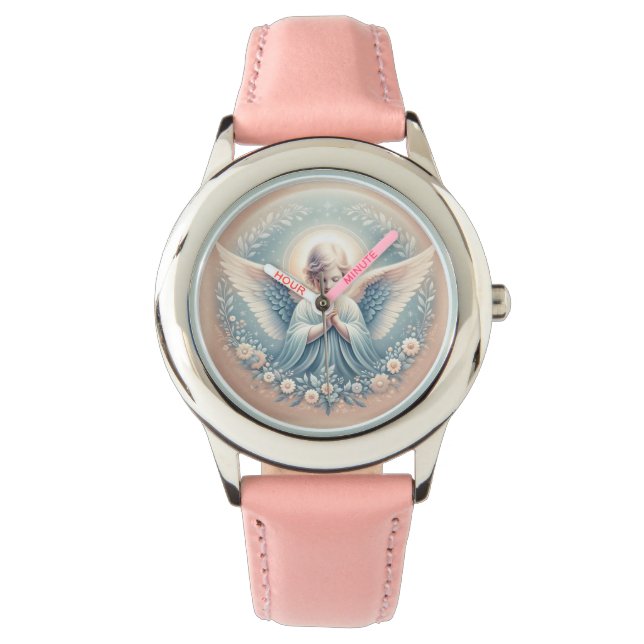 Angel Wrist Clock for Children Watch (Front)