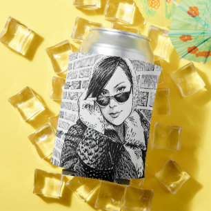 Angela Bingham Drink Coozy Can Cooler