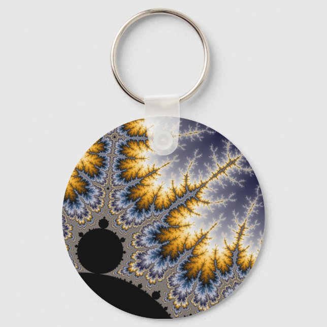 Angela - Fractal Key Ring (Front)