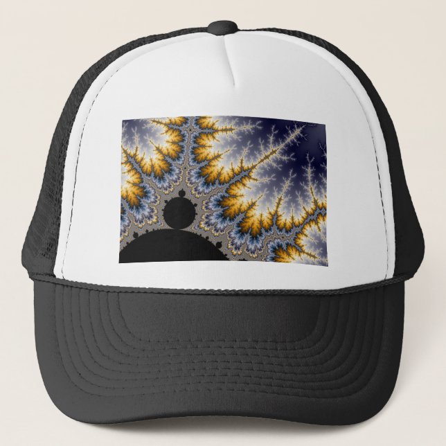 Angela - Fractal Trucker Hat (Front)