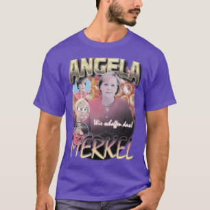 Angela Merkel Rap Bootlegee funny T-Shirt