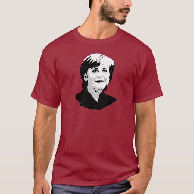 Angela Merkel T-Shirt (Front)