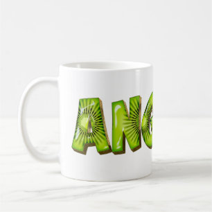 Angela Name Kiwi Style Tasse Coffee Mug