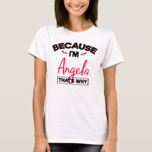 Angela Named Gifts for Women T-Shirt