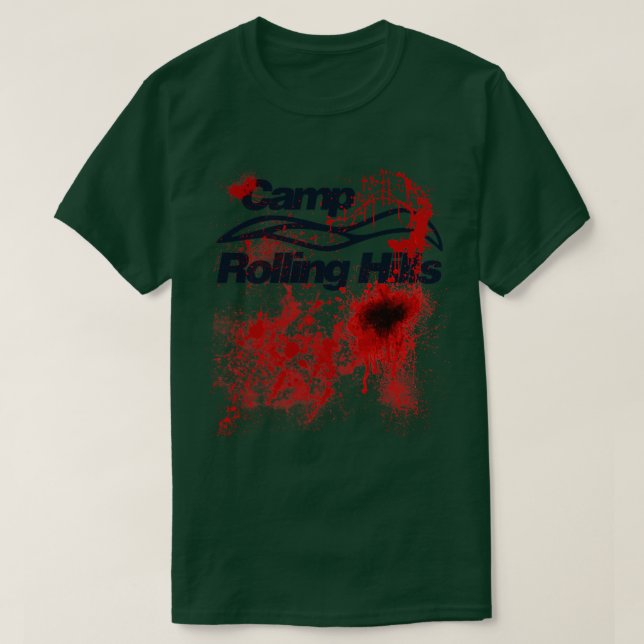 Angelas Camp Rolling Hills Tee Sleepaway Camp (Design Front)